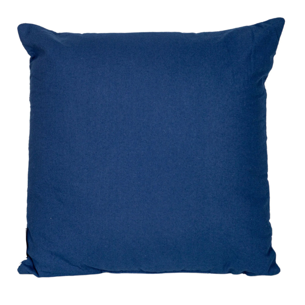 The Kennebunk Textured Indigo Dash Accent Pillow
