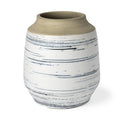 Blue & Sand Coastal Vase