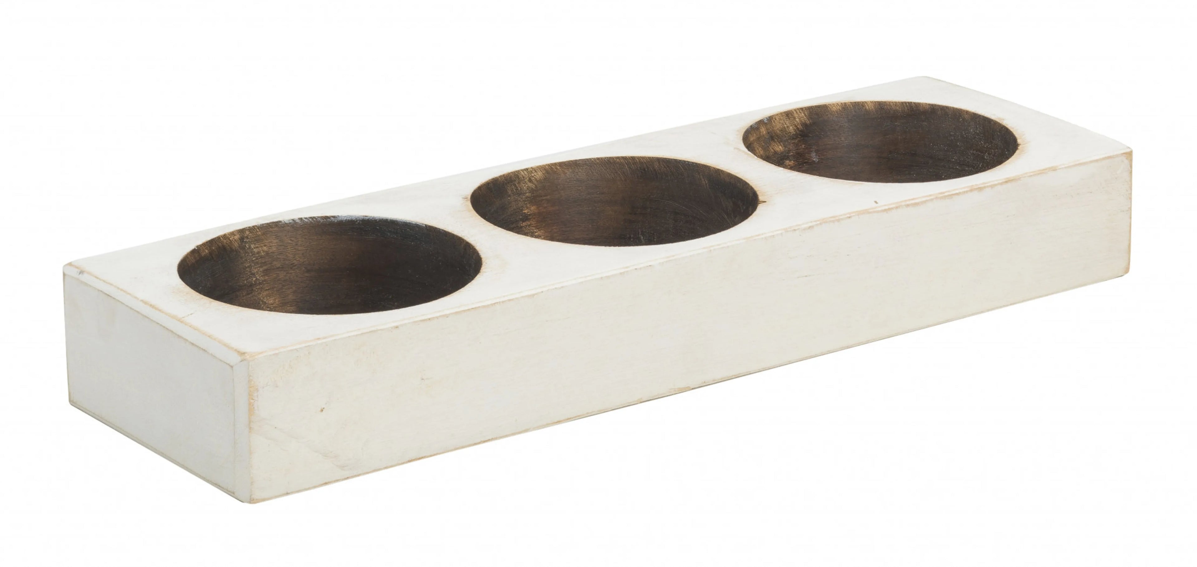 Vintage Cheese Mold | White