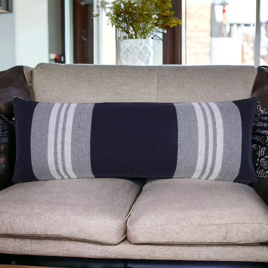 Atlantic Striped | Lumbar Pillow