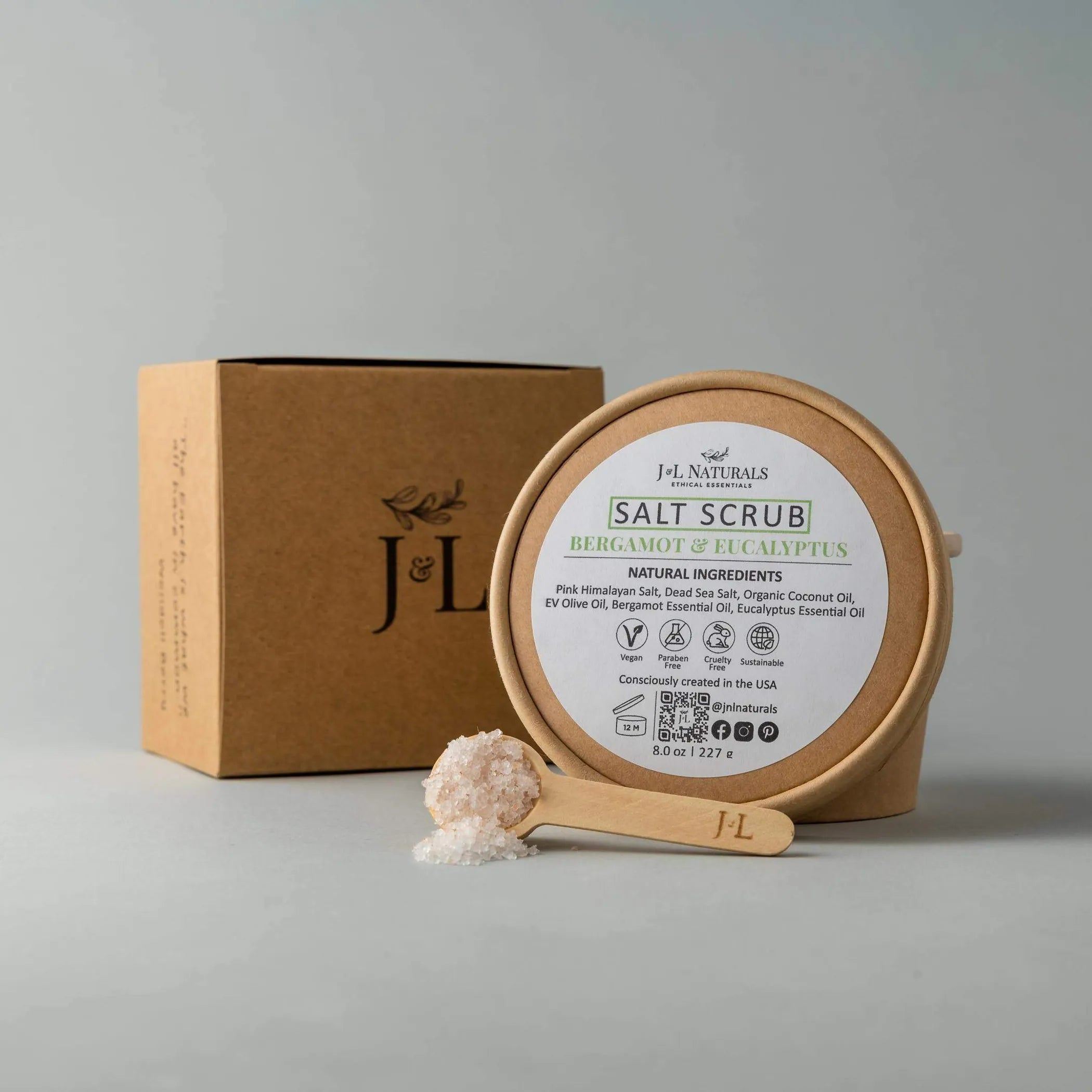 J & L Himalayan Salt Scrub