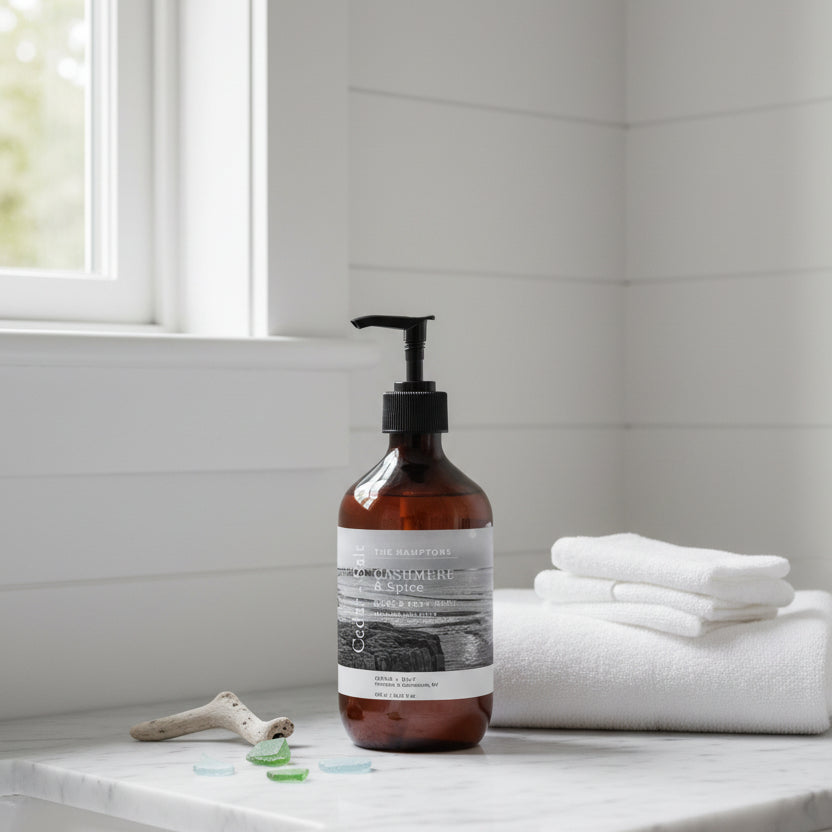 Cedar + Salt | Cashmere & Spice | Hand & Body Wash