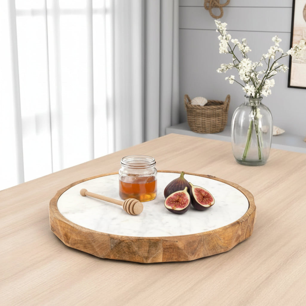 Marble & Wood Charcuterie
