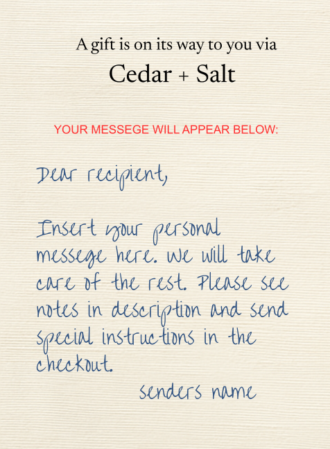 SEND A PERSONALIZED CARD