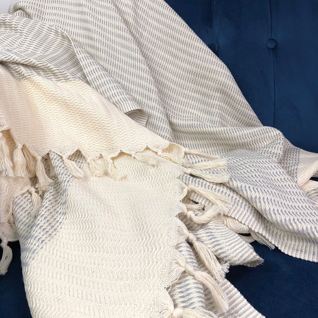 The Anatolian Wave | Hand-Knotted Turkish Peshtamel