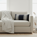 Atlantic Striped Lumbar Pillow - Cropped Hero