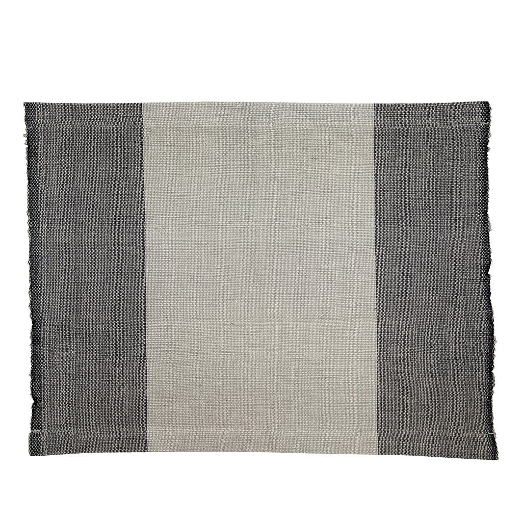 The Addis Handloomed Color-Block Placemats