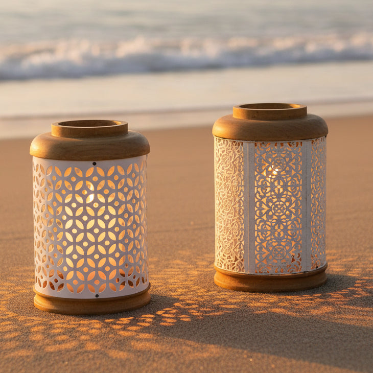Brant Point Lanterns | Set of 2