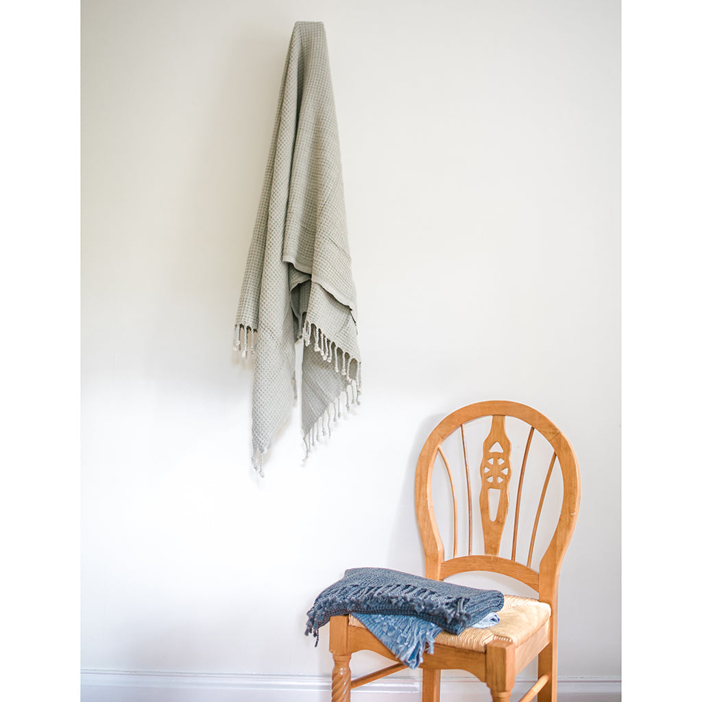 Handmade Organic Turkish Waffle Weave Towel