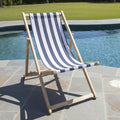 The Dunes Striped Lounge Navy