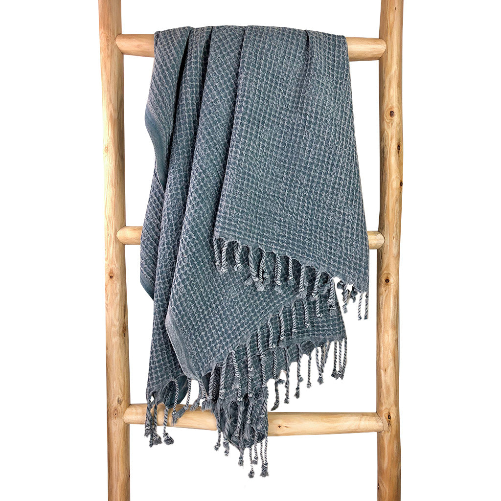 Handmade Organic Turkish Waffle Weave Towel