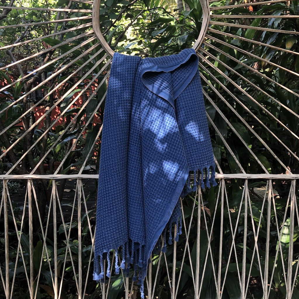 Handmade Organic Turkish Waffle Weave Towel