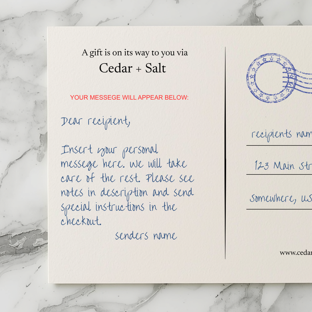 SEND A PERSONALIZED CARD