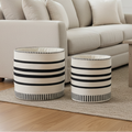 Woven Cotton Basket | Set of 2